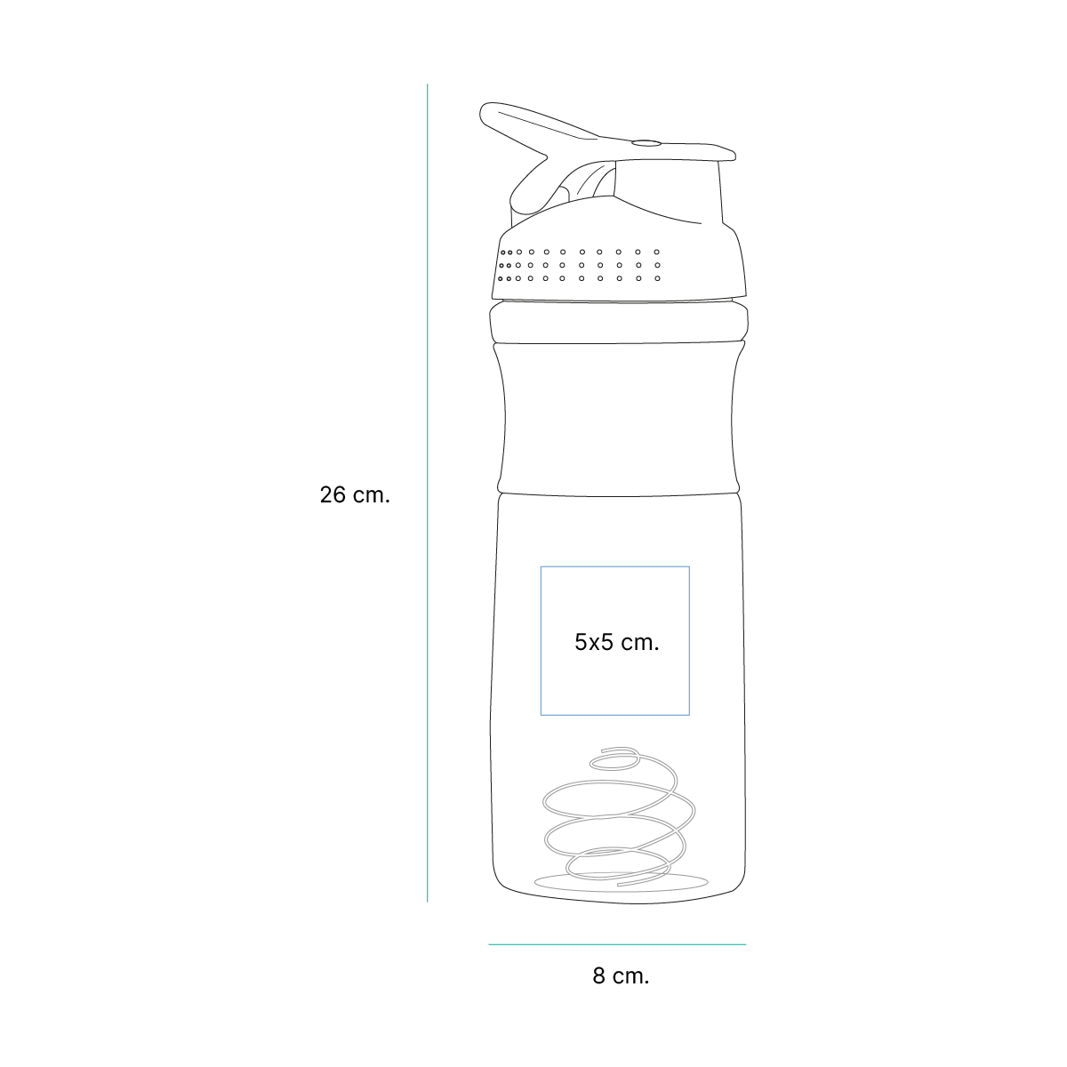 Botella Byron. - Vista 3
