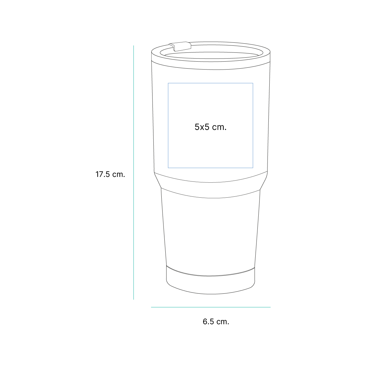 Termo Makau. 600 ml. - Vista 4