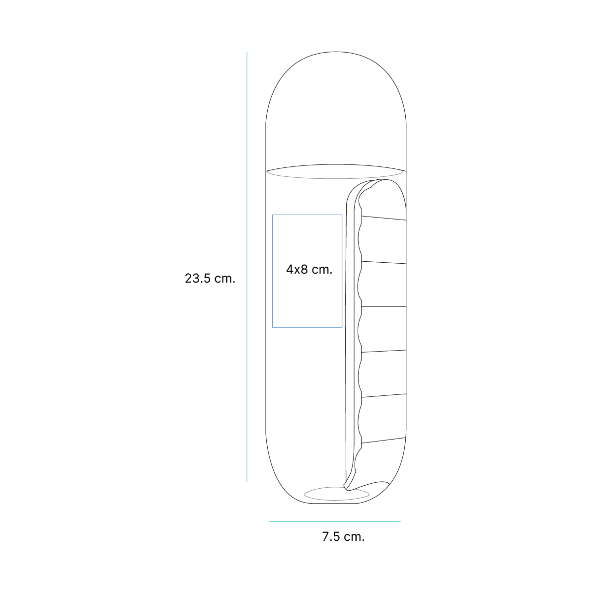 Botella Naha. - Vista 7