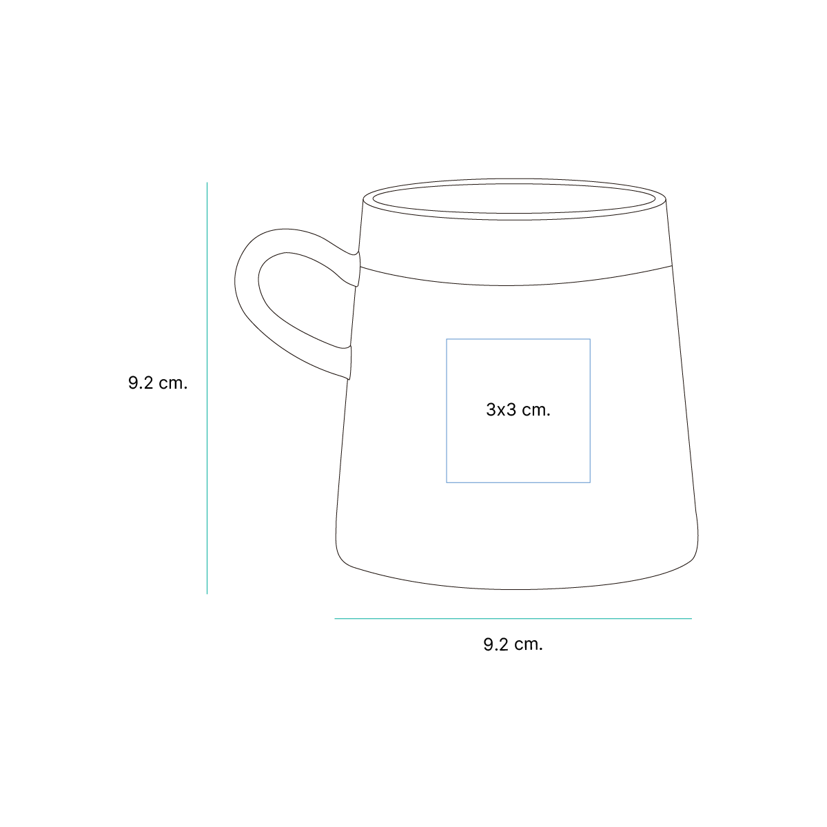 Taza Aveiro. - Vista 5