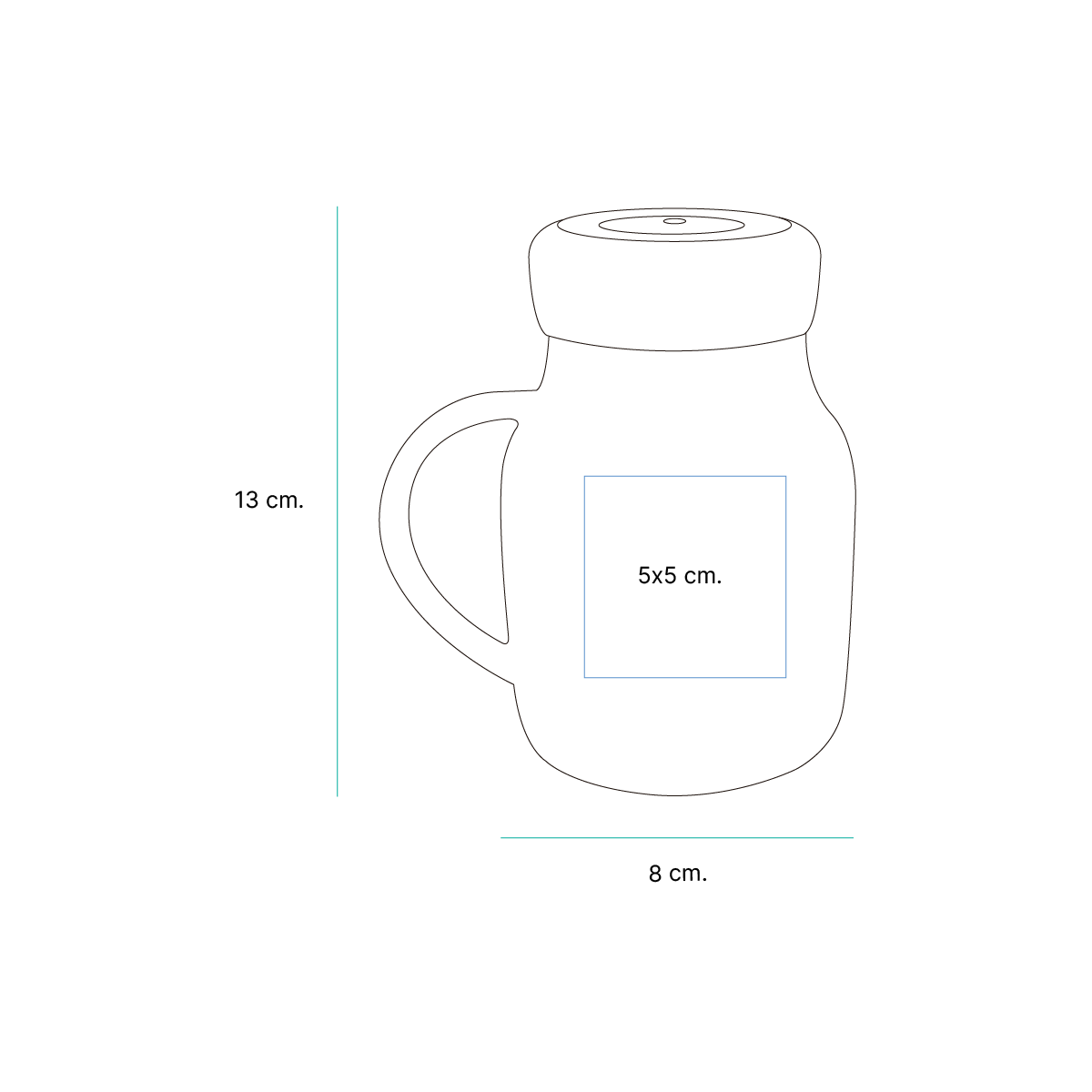 Taza Lyon. - Vista 9