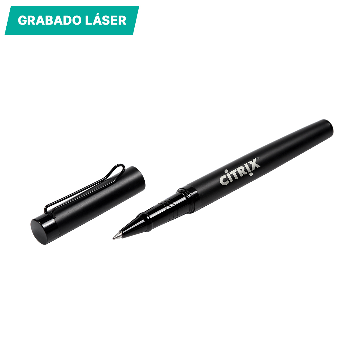 Bolígrafo de acero inoxidable Uruk. - Vista 4