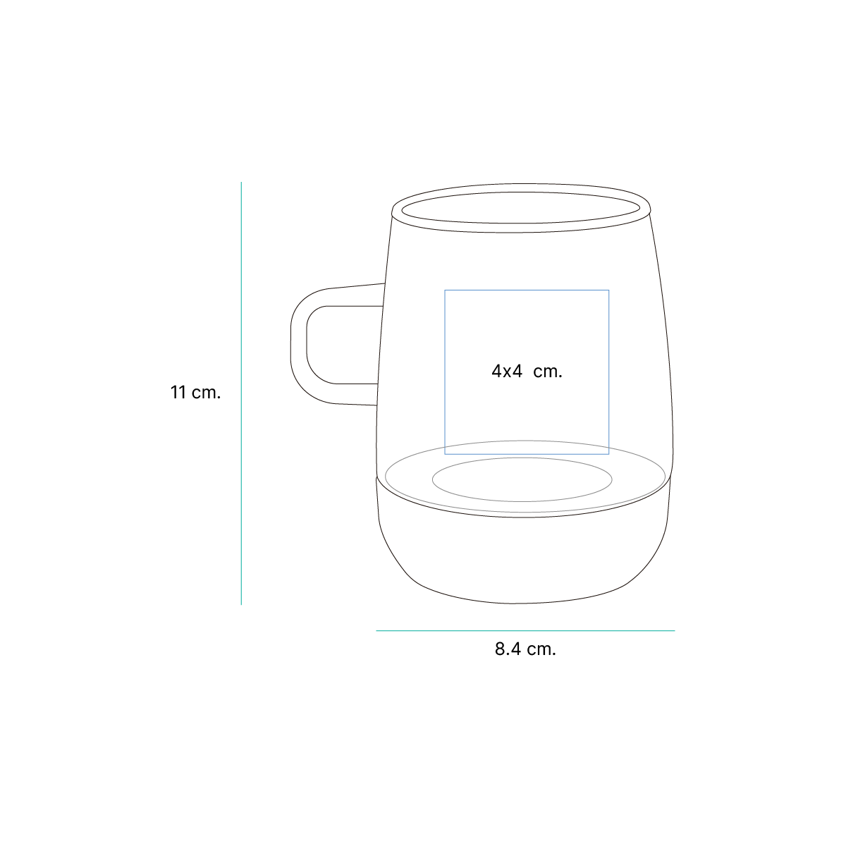 Taza Prizzi. - Vista 5