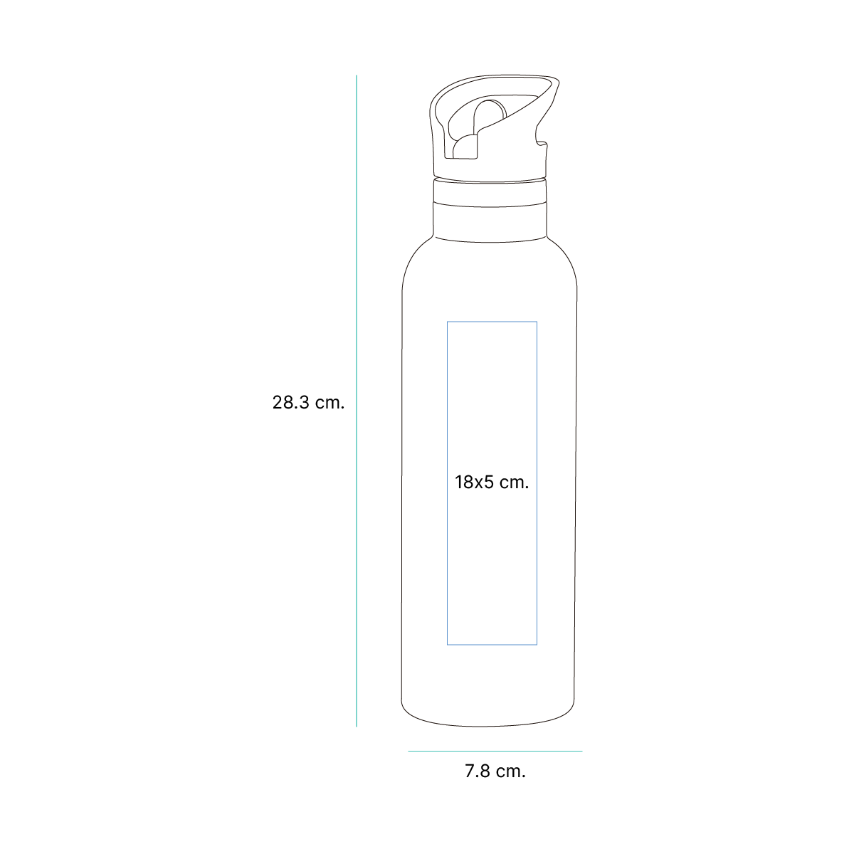 Botella Tamerici. - Vista 6