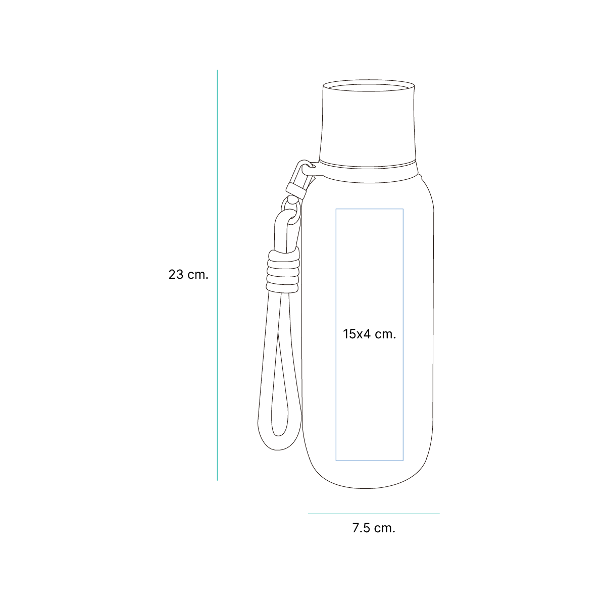 Botella Malmó. - Vista 5