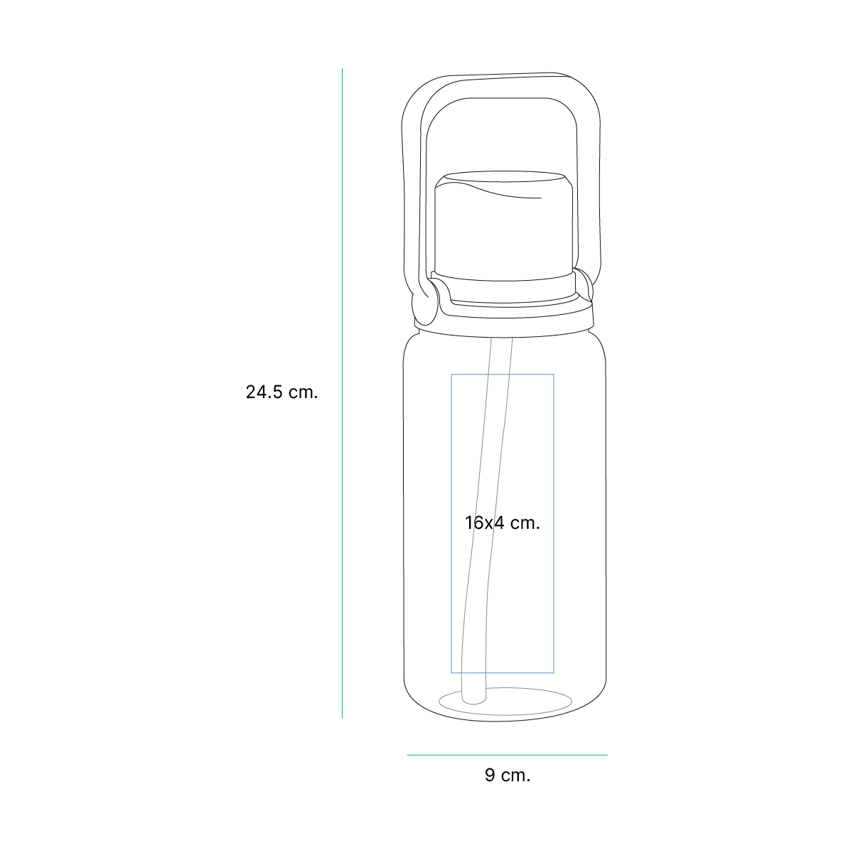 Botella Alvesta. - Vista 6