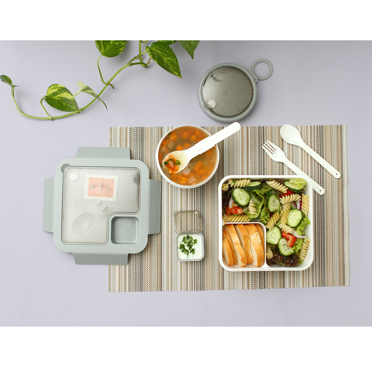 Juego de recipientes para alimentos Mey. - Vista 3