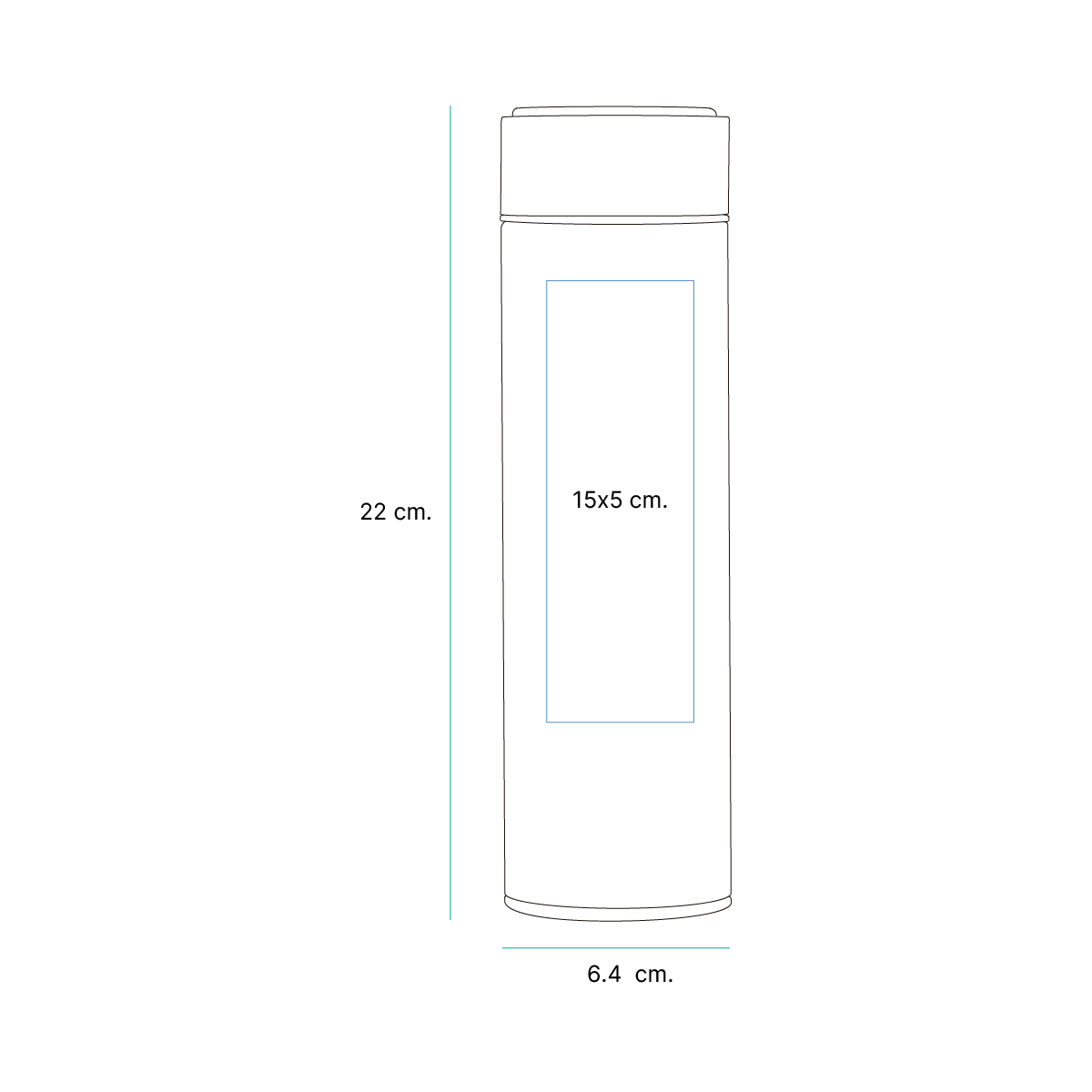 Termo con termómetro. - Vista 5