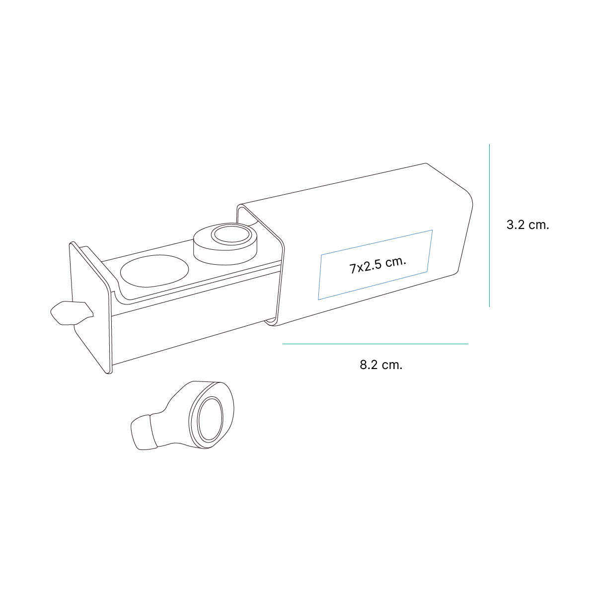Audífonos inalámbricos Nebbi. - Vista 6