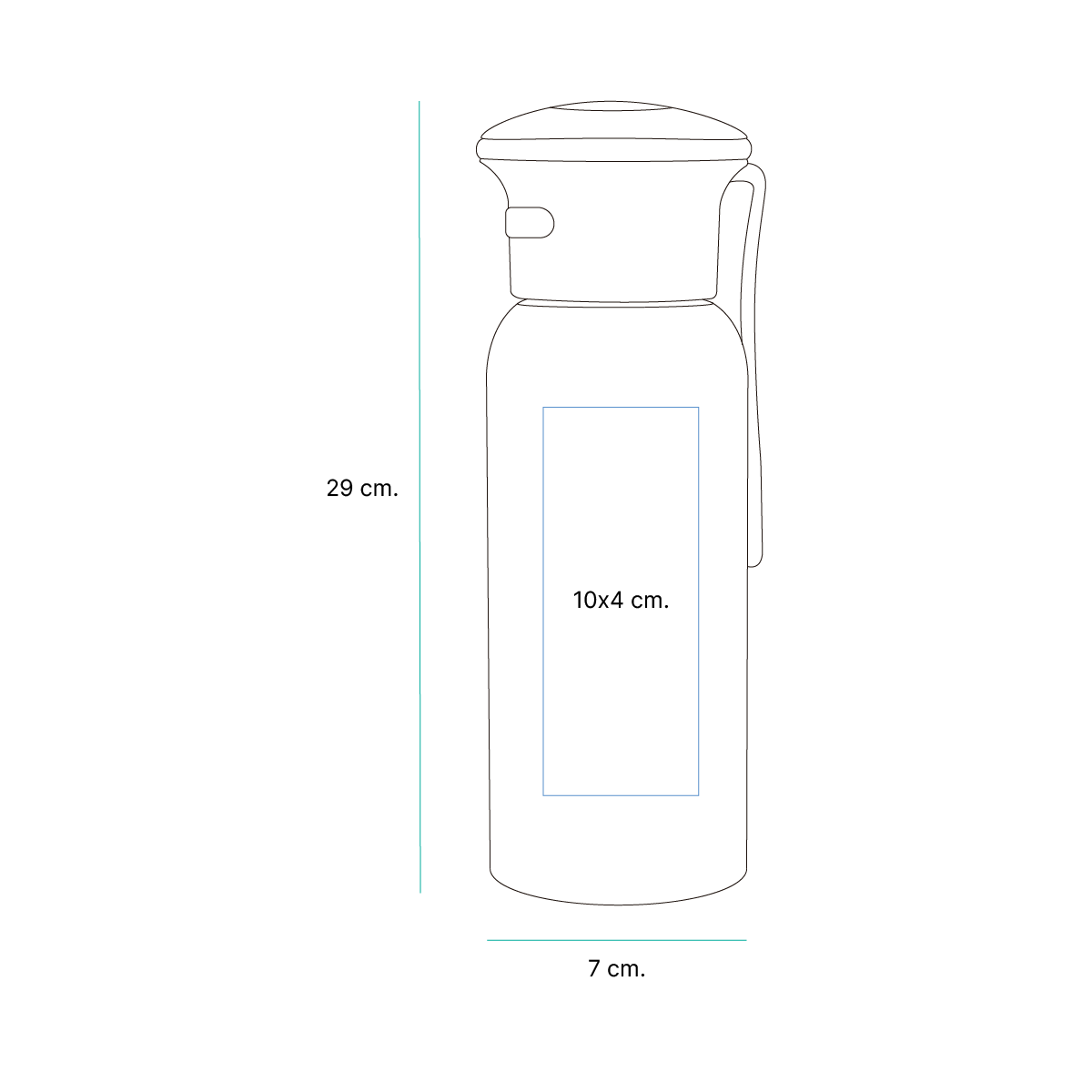 Termo con bocina Belluno. - Vista 7