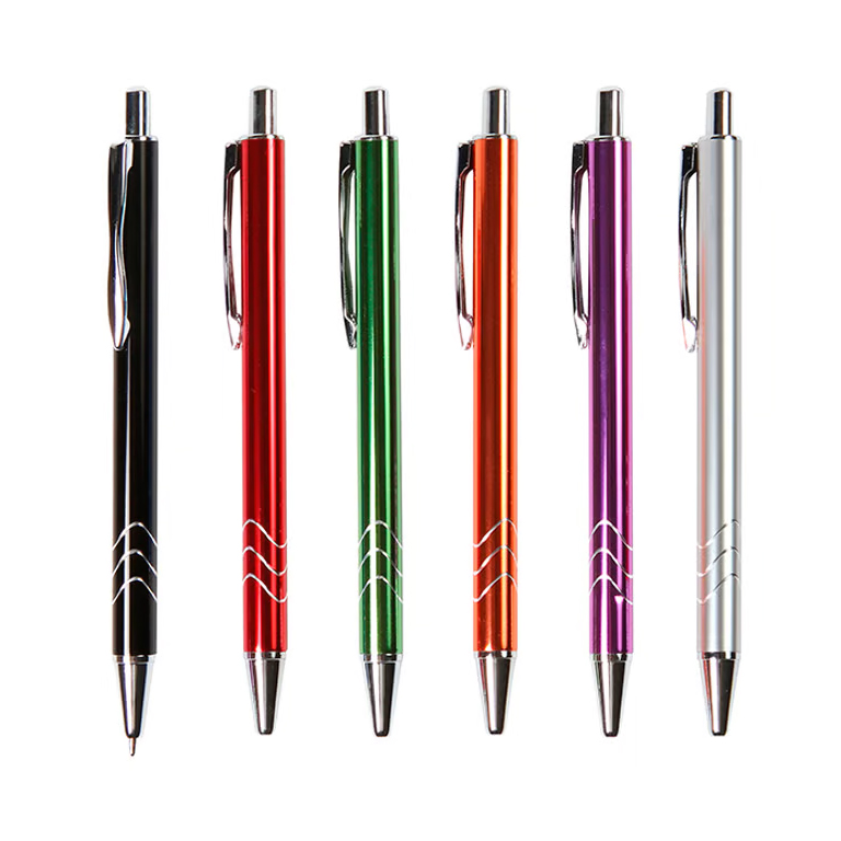 Bolígrafo metálico Erbil. - Vista 4