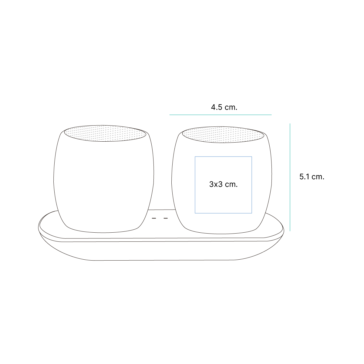 Set de Bocinas Terme. - Vista 5