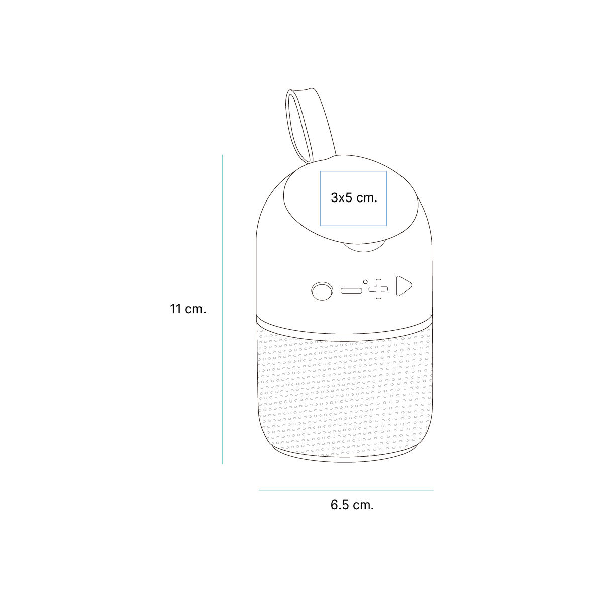 Bocina Izium. - Vista 3