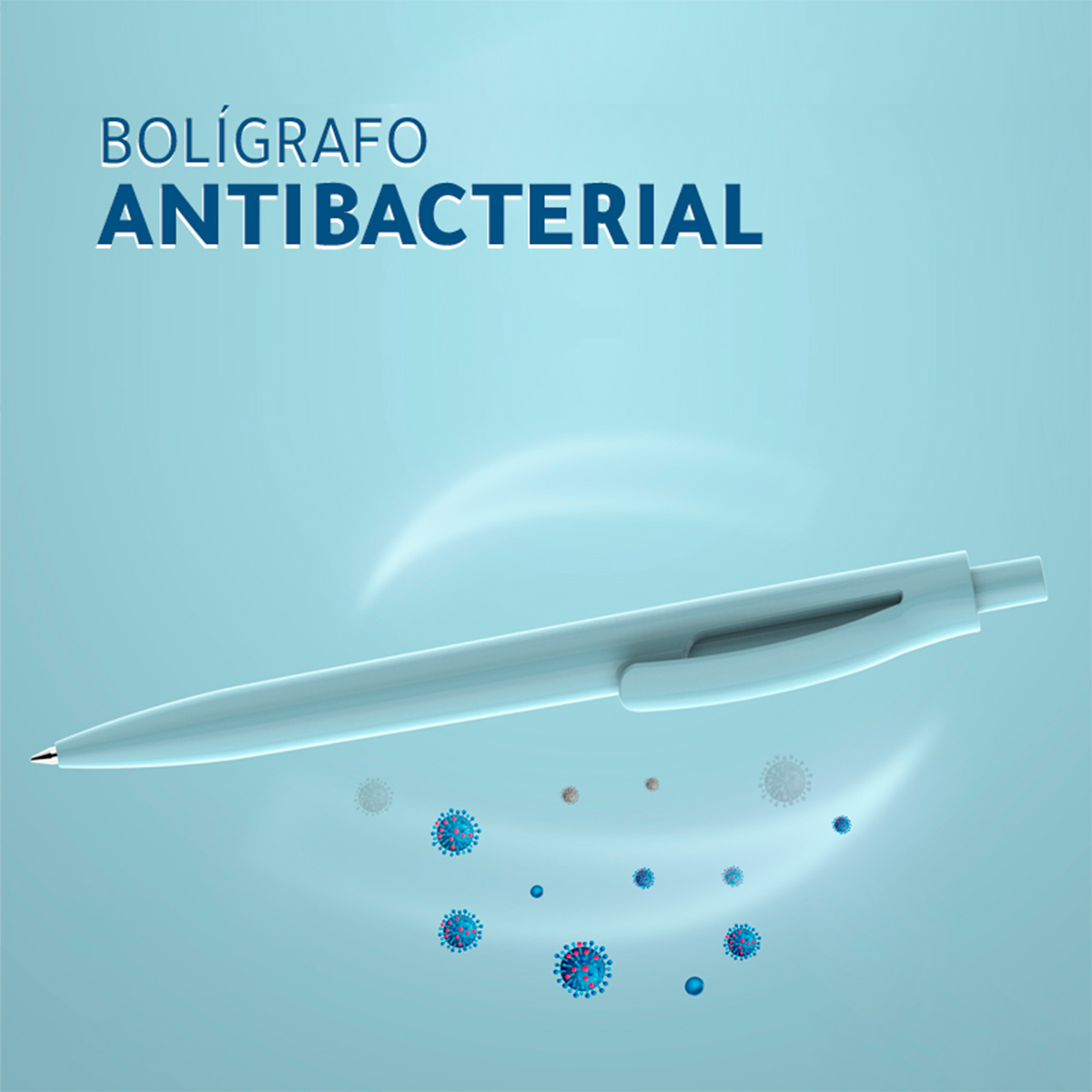 Bolígrafo antibacterial. - Vista 4