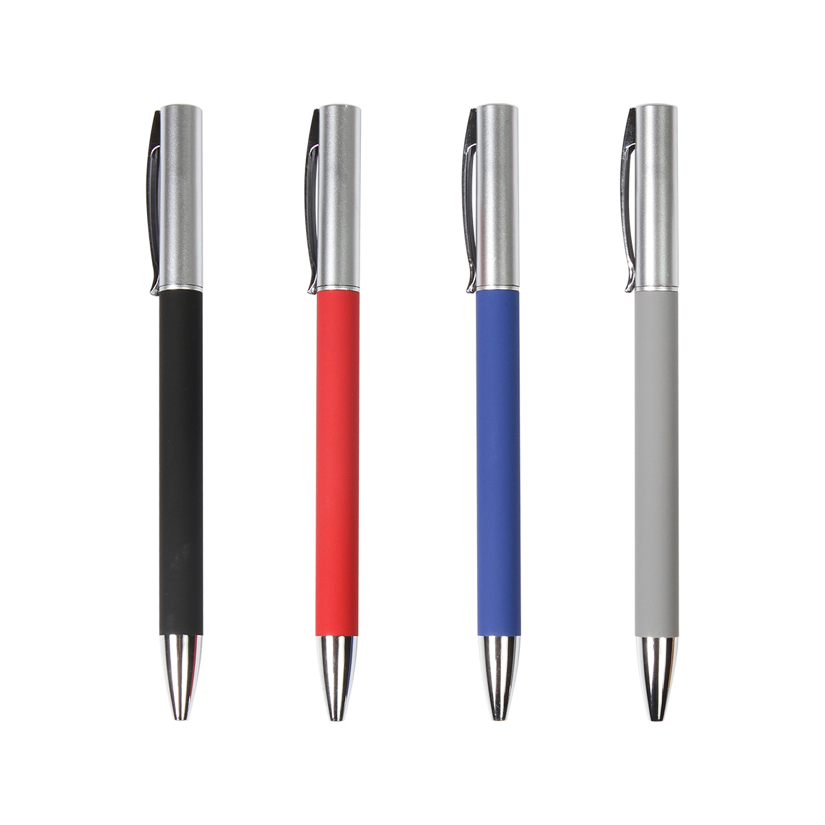 Bolígrafo en terminado rubber Castilla. - Vista 4