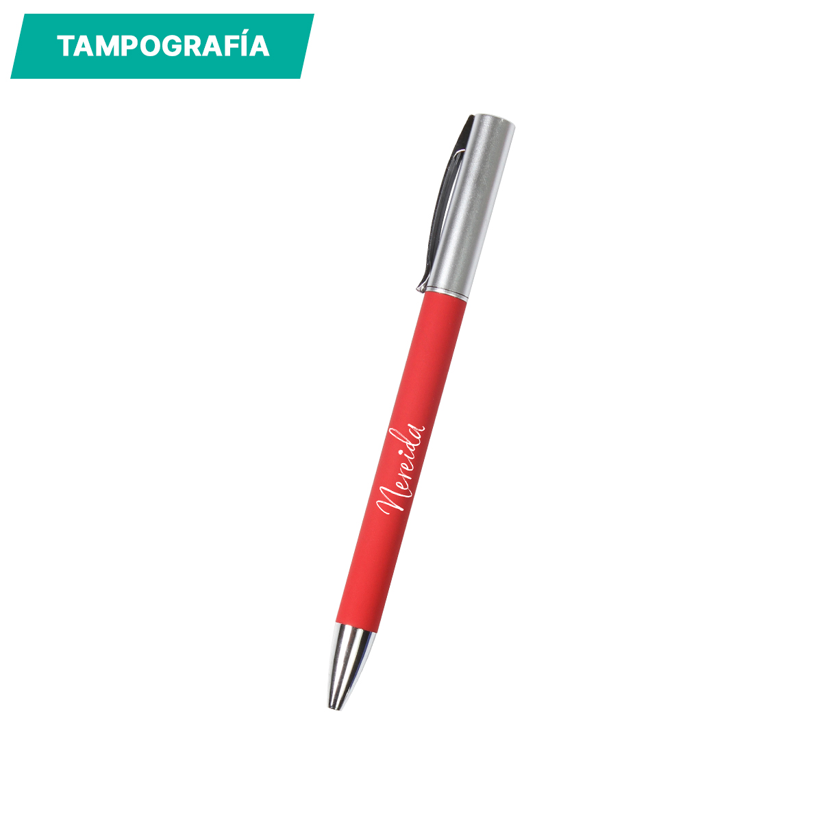 Bolígrafo en terminado rubber Castilla. - Vista 5