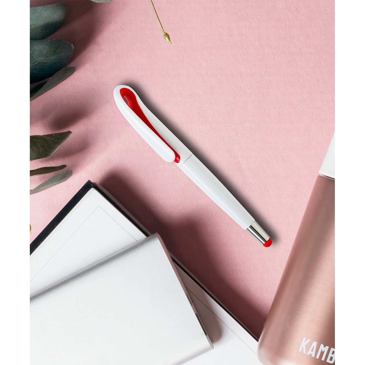 Bolígrafo de plástico Lecco. - Vista 5