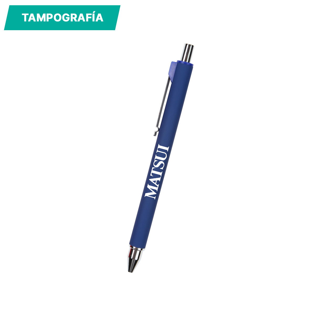 Bolígrafo de aluminio Konya. - Vista 4