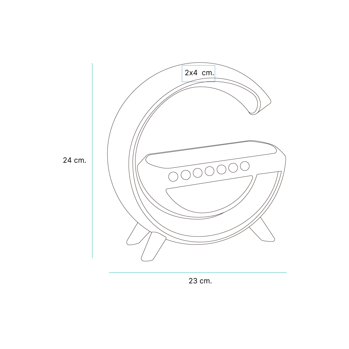 Bocina Jazer. - Vista 6