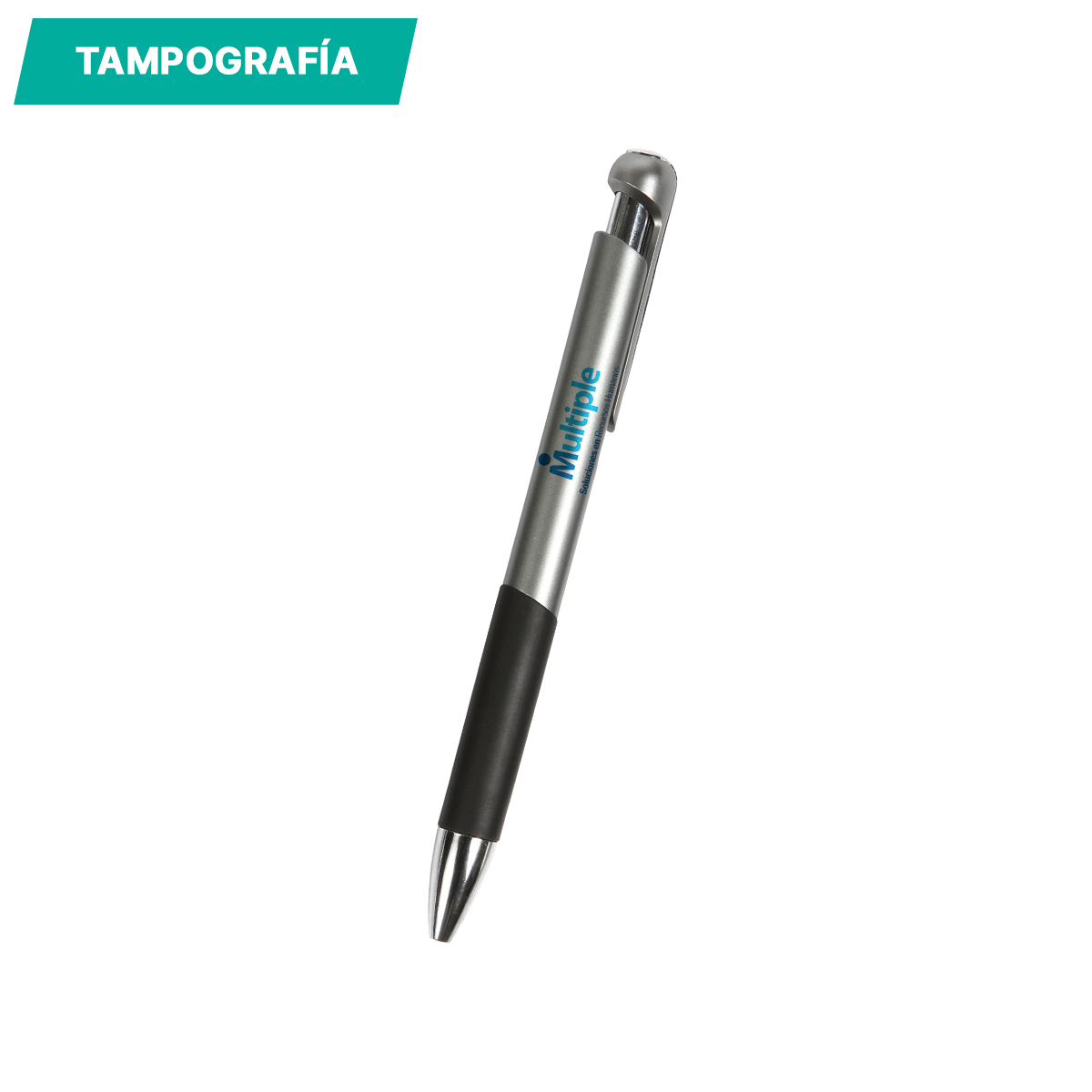 Bolígrafo de plástico Kara. - Vista 5