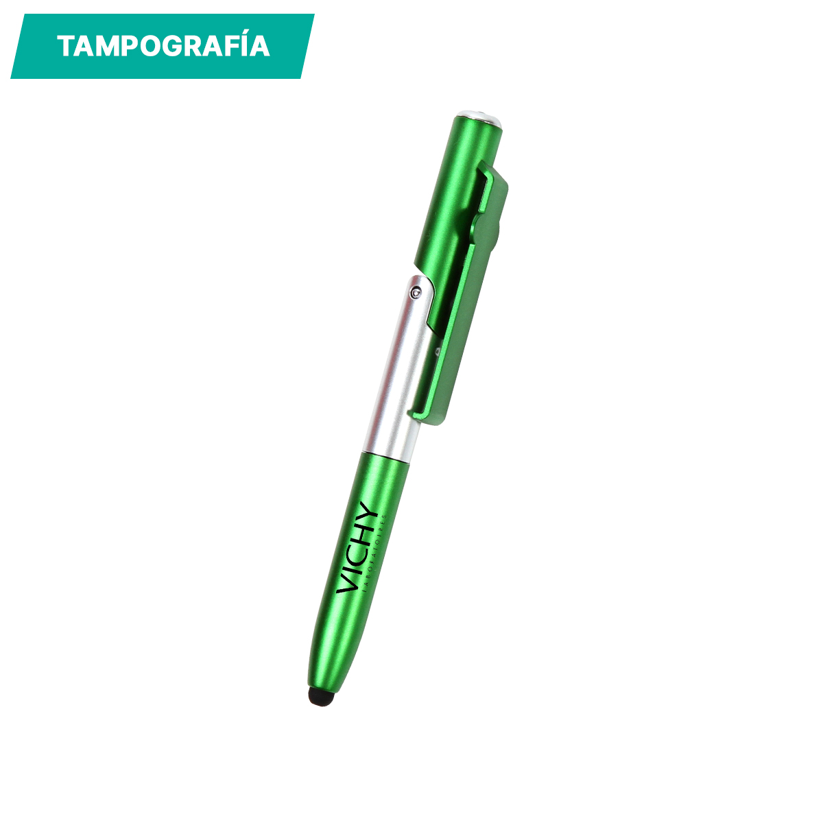 Bolígrafo de plástico Samara. - Vista 4