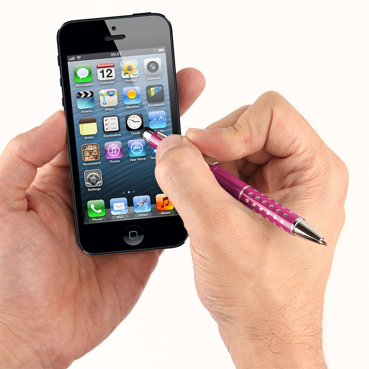 Bolígrafo metálico Rioja. - Vista 6