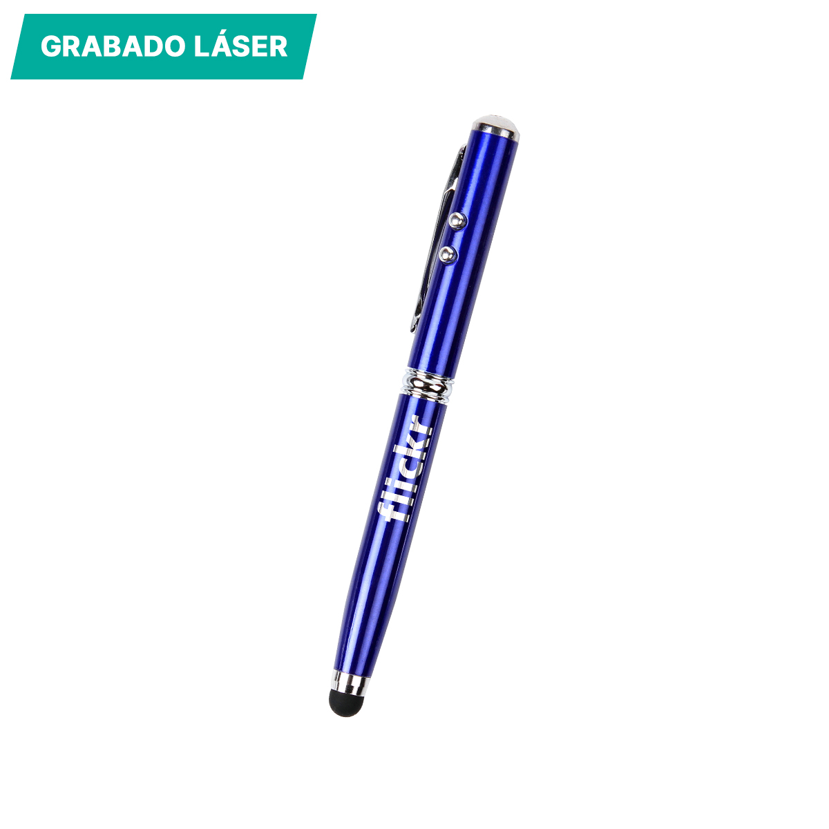 Bolígrafo metálico Montevideo. - Vista 7