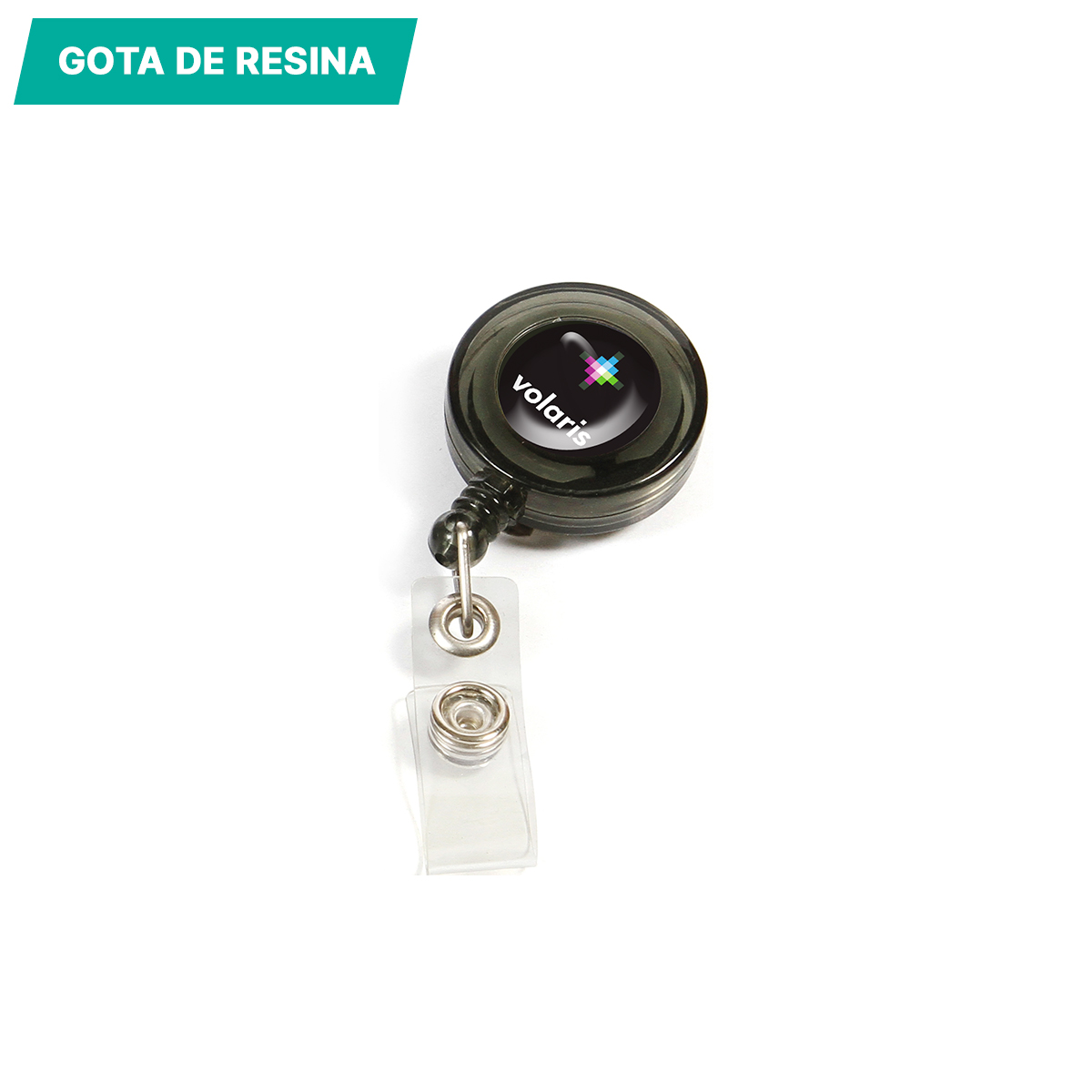 Porta gafete translúcido. - Vista 5