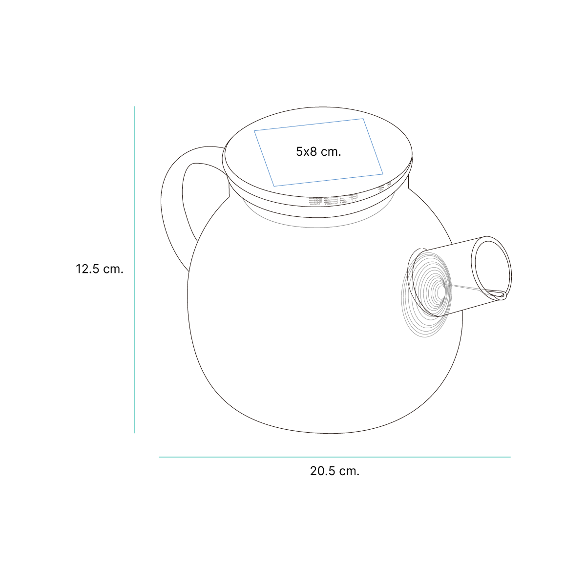 Tetera de Bambú. - Vista 4