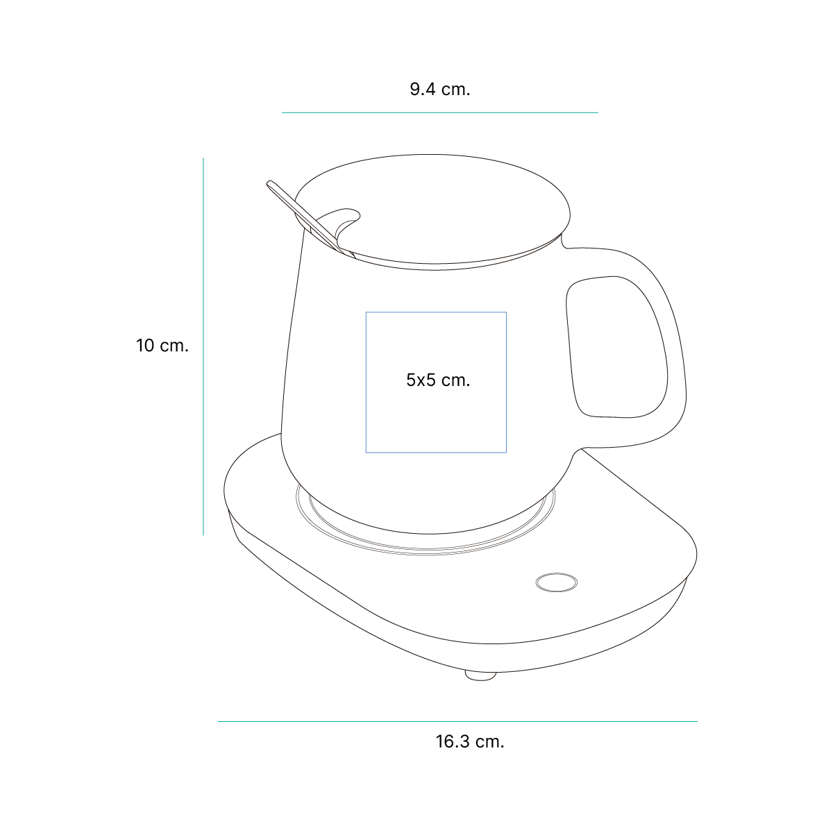 Taza Borda. - Vista 5