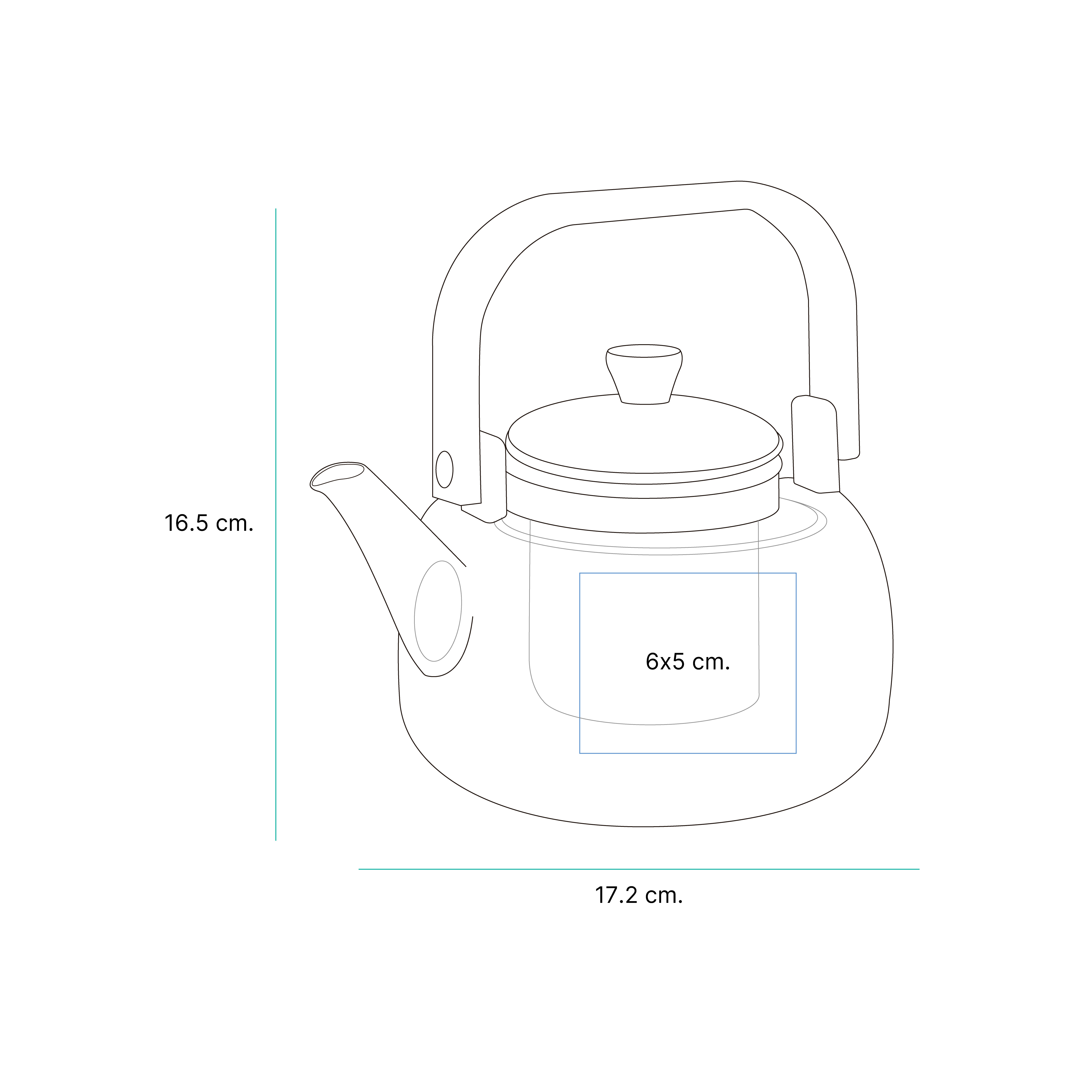 Tetera Uzda. - Vista 4