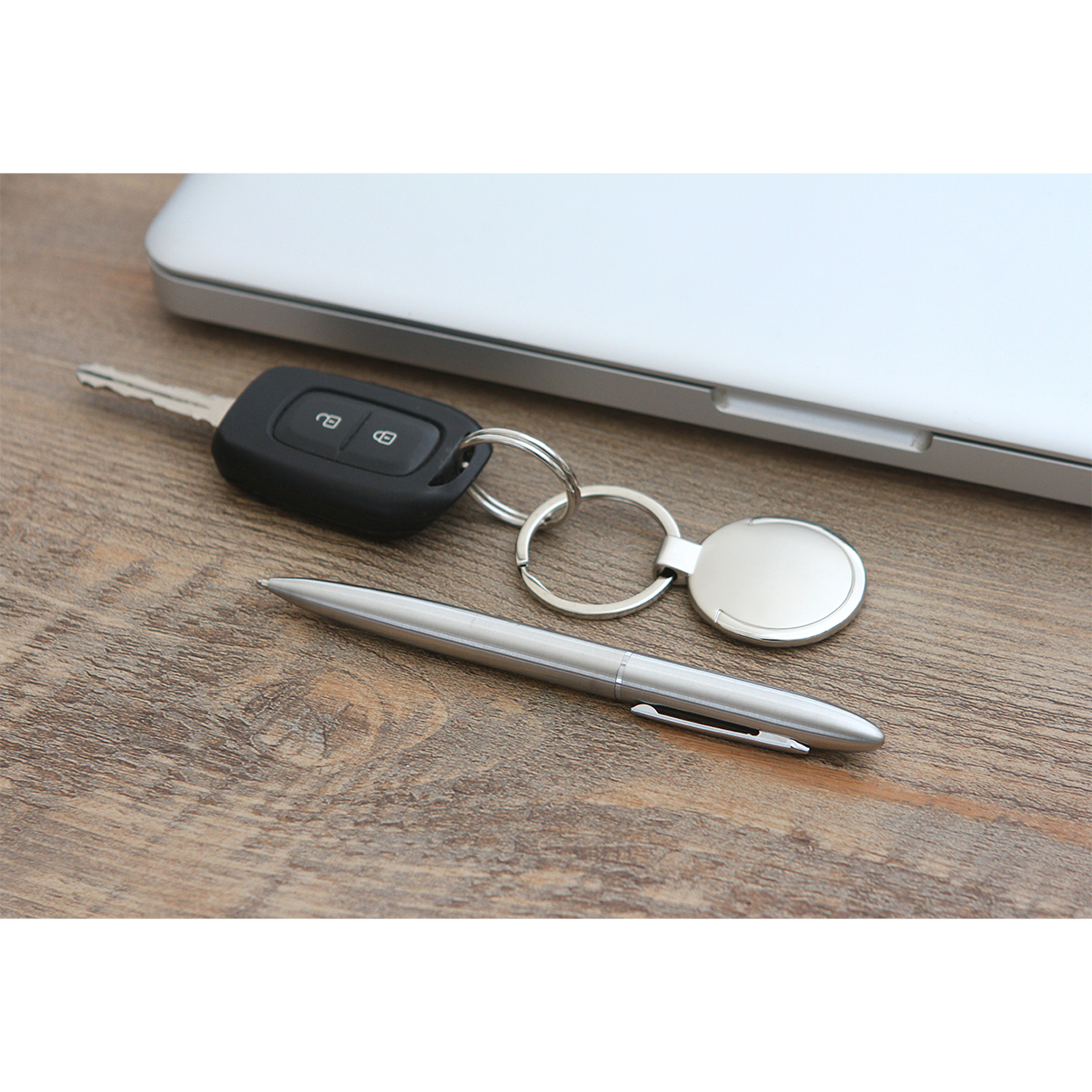 Set de llavero con bolígrafo Condesa. - Vista 3