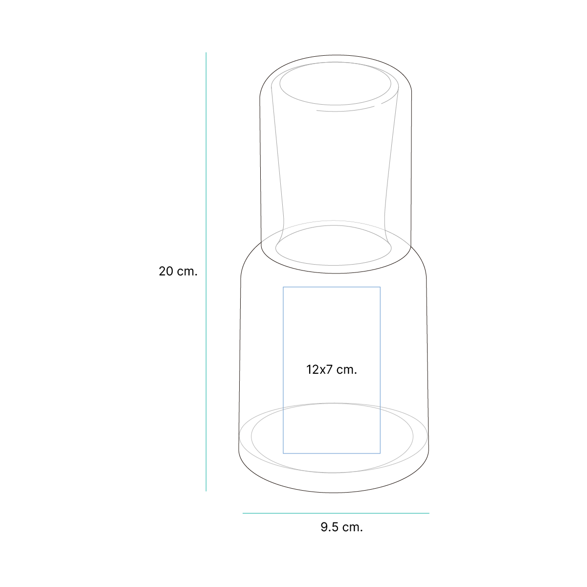 Jarra Kalix. - Artículos Promocionales MAS RECIO