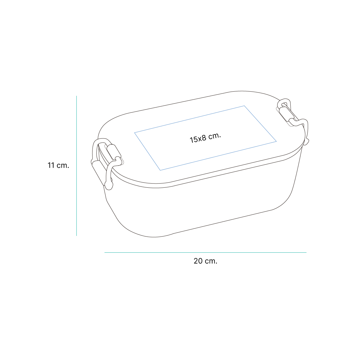 Contenedor Jokkmokk. - Artículos Promocionales MAS RECIO