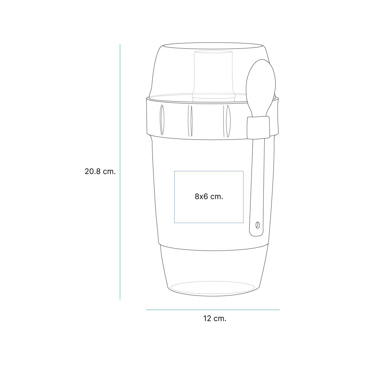 Contenedor Dalaba. - Artículos Promocionales MAS RECIO
