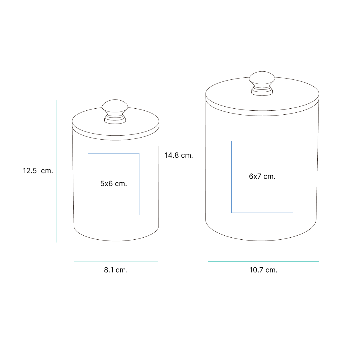 Set de contenedores Brou. - Artículos Promocionales MAS RECIO
