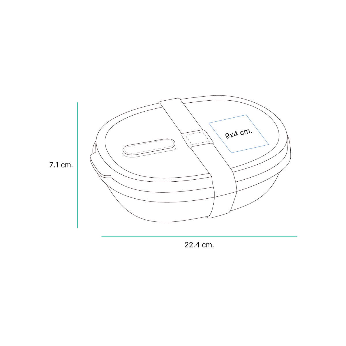 Contenedor Kuhtai. - Artículos Promocionales MAS RECIO