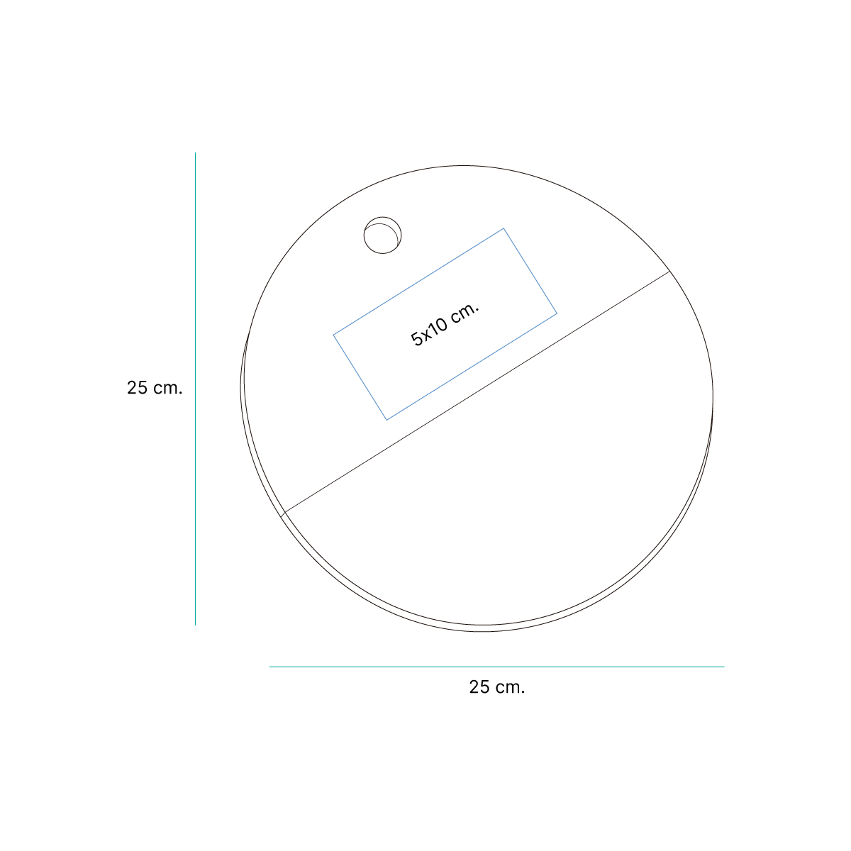 Tabla de picar Nemours. - Artículos Promocionales MAS RECIO