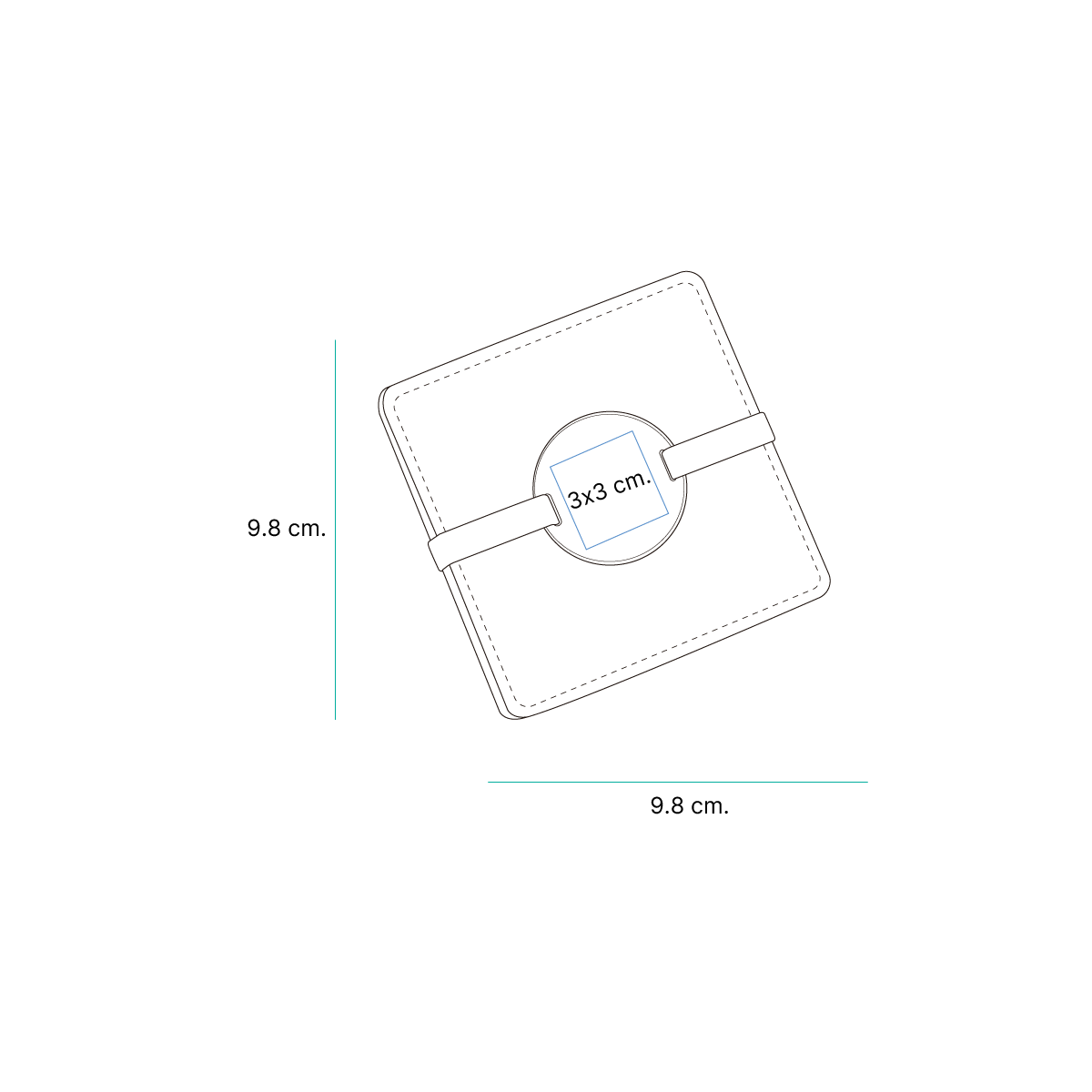 Juego de porta vasos Toffen. - Vista 10