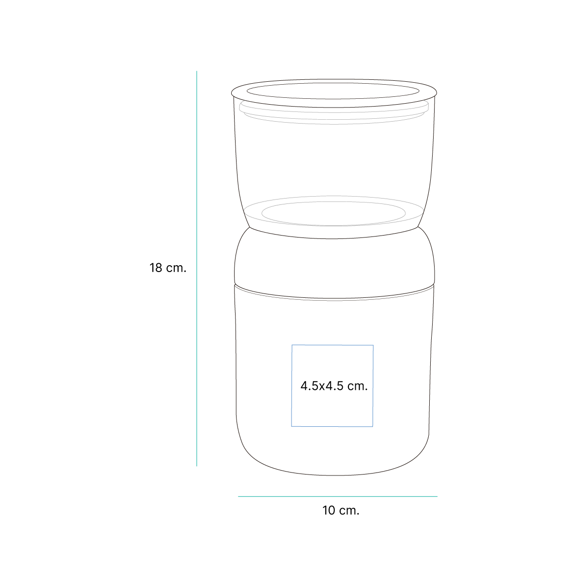 Contenedor Grimsby. - Artículos Promocionales MAS RECIO