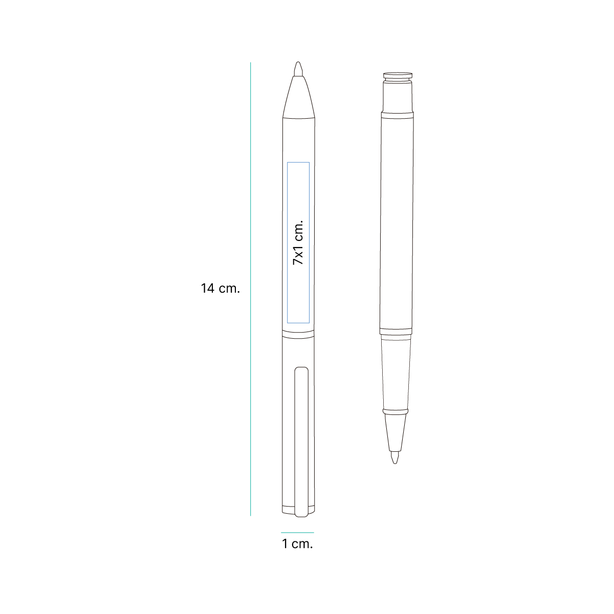 Set de bolígrafos Baligill.
