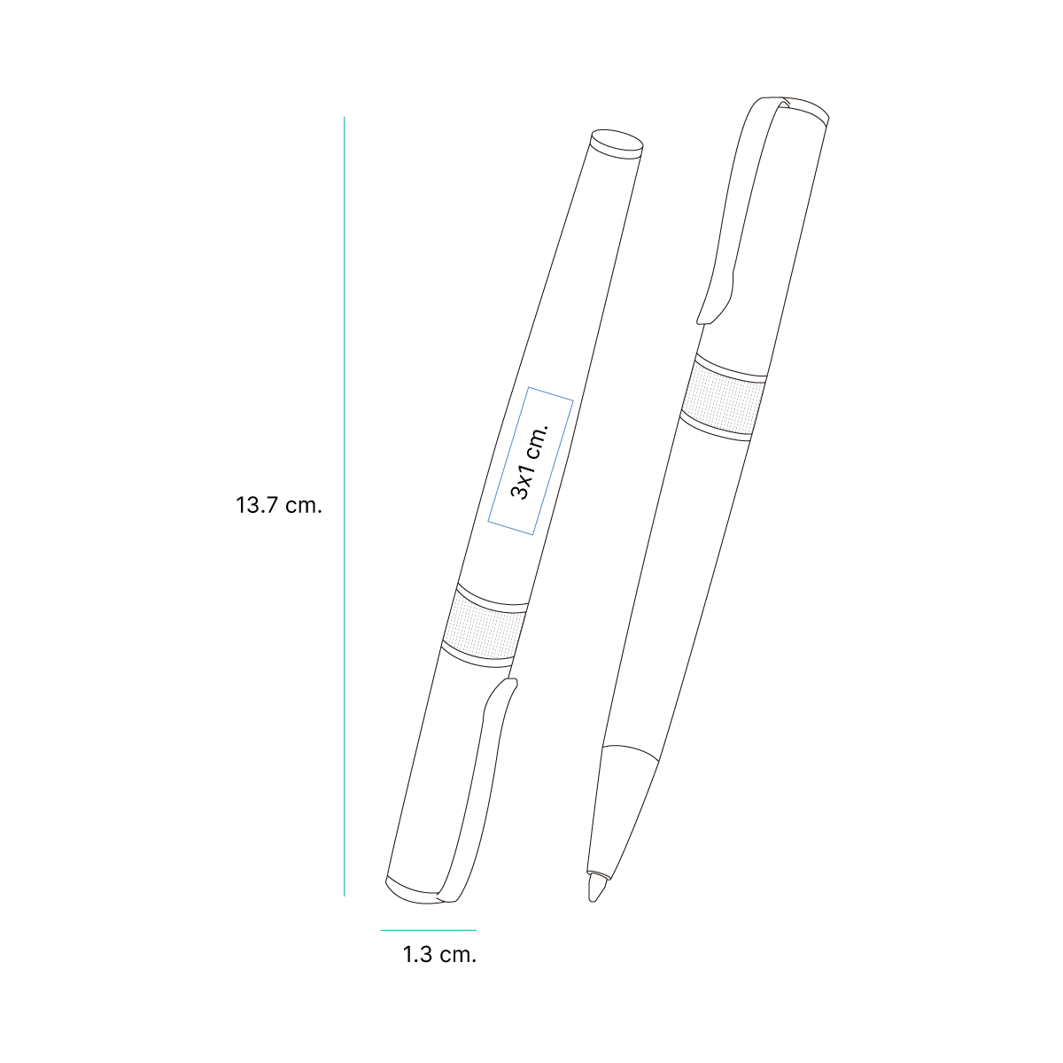 Set de bolígrafos Cataluña.