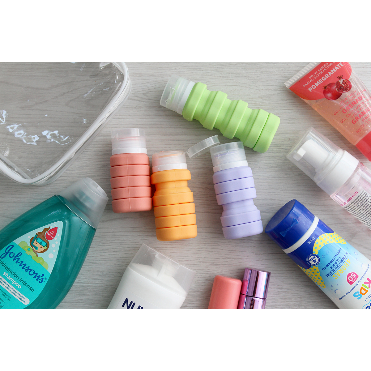 Set de 4 botellas expandibles. - Vista 2