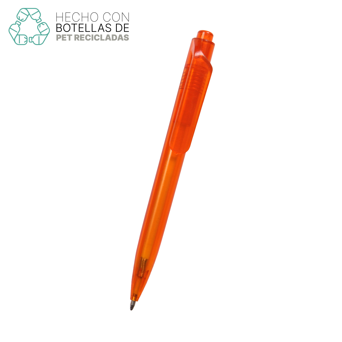 Bolígrafo de RPET Lisala. - Vista 8