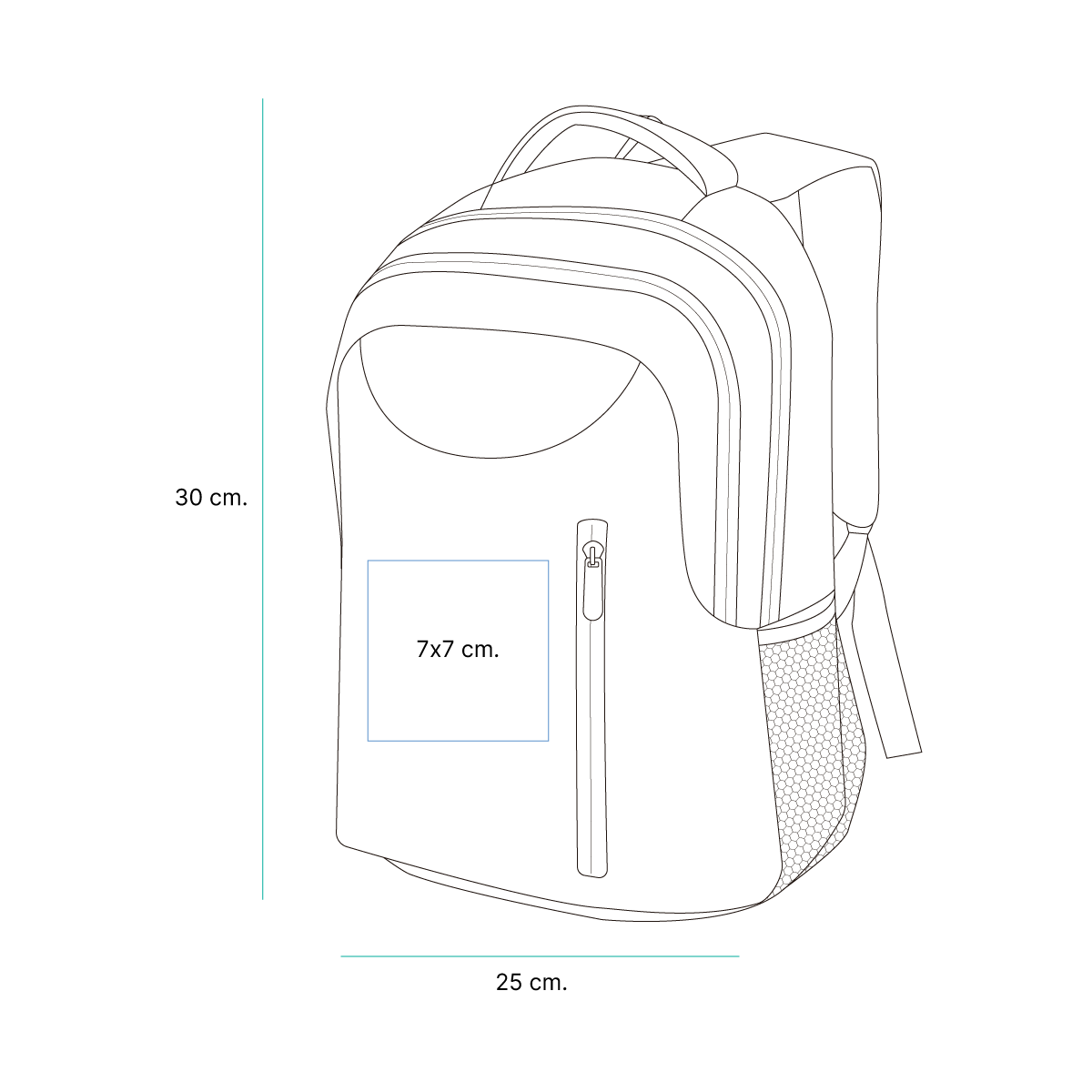 Mochila Euro. - Vista 8