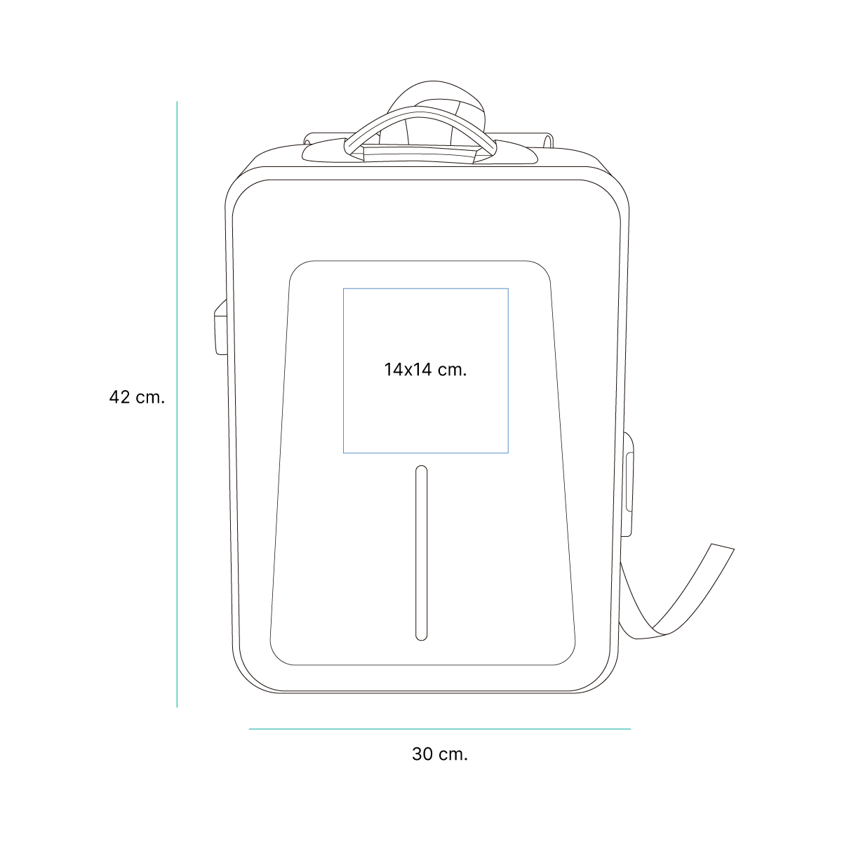 Mochila ejecutiva. - Artículos Promocionales MAS RECIO