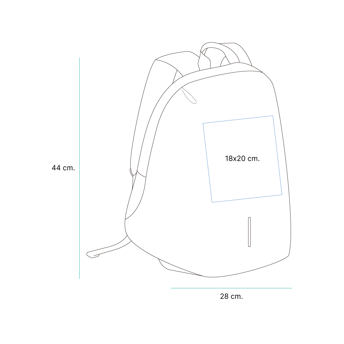 Backpack Zuluf. - Vista 6