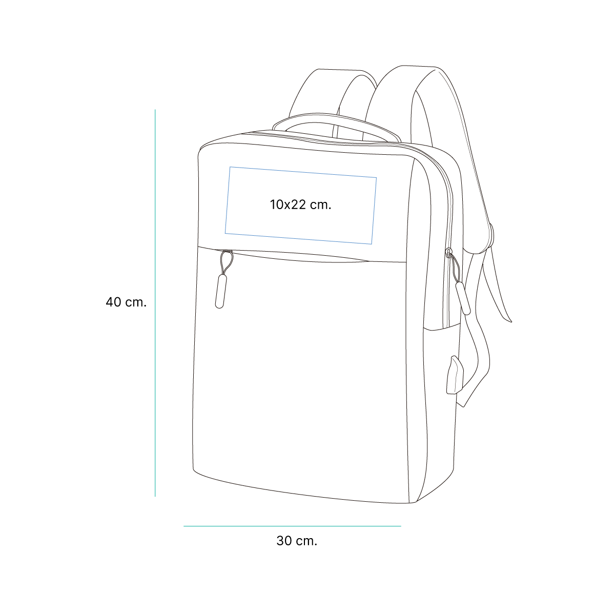 Backpack Rayyán. - Vista 6