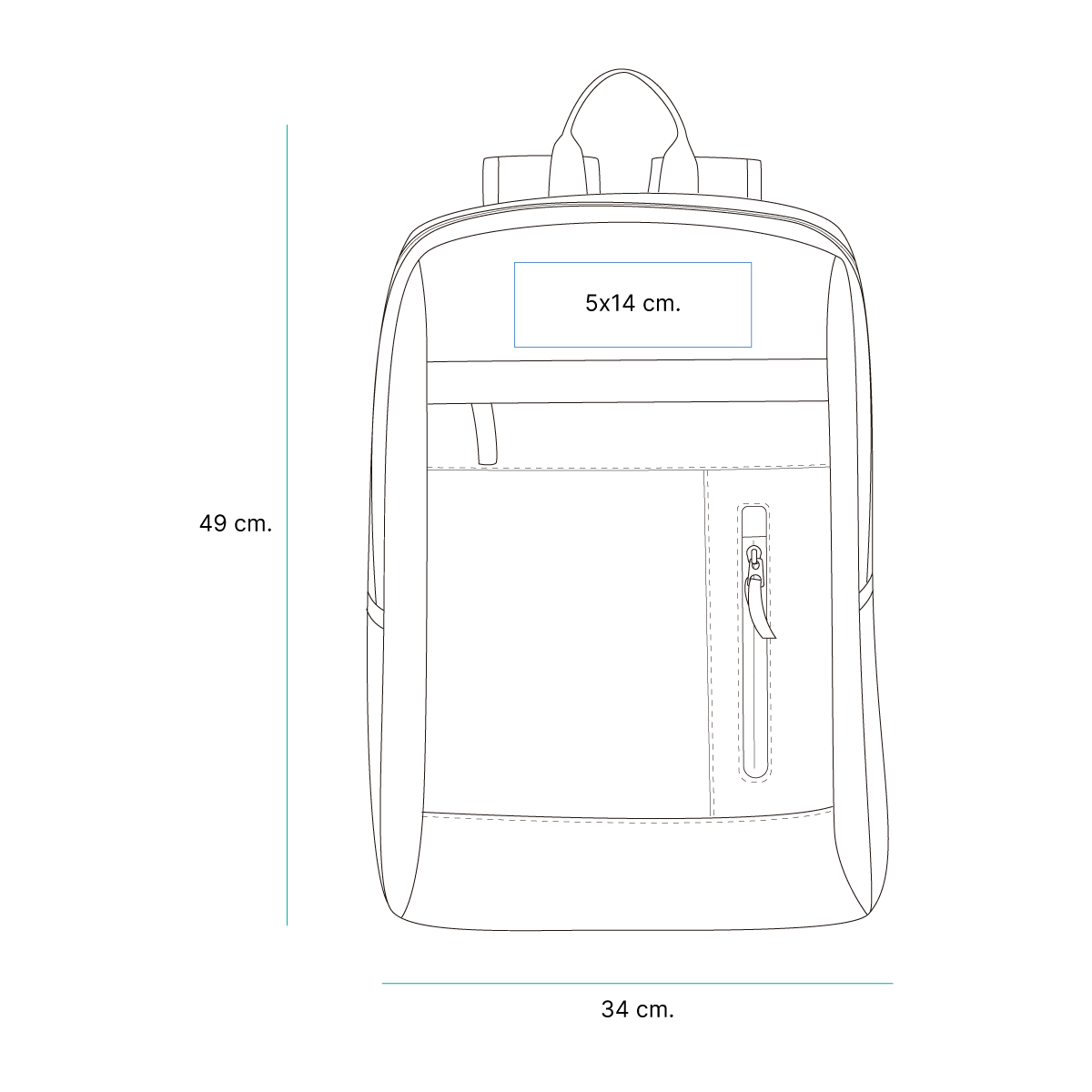 Backpack Tirana. - Vista 5