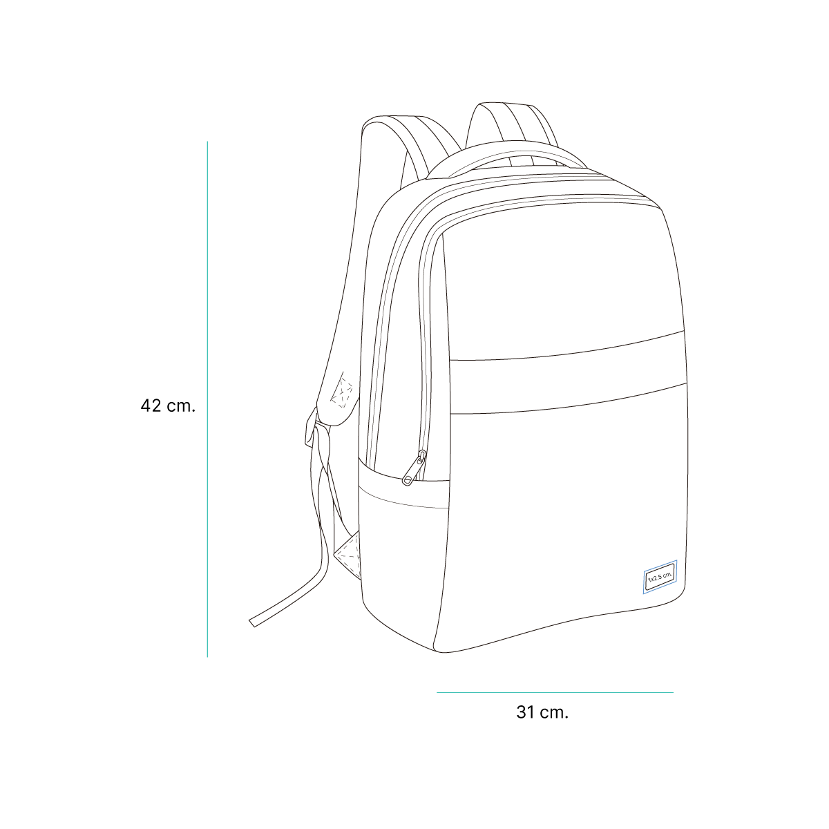 Mochila Jaani. - Vista 4
